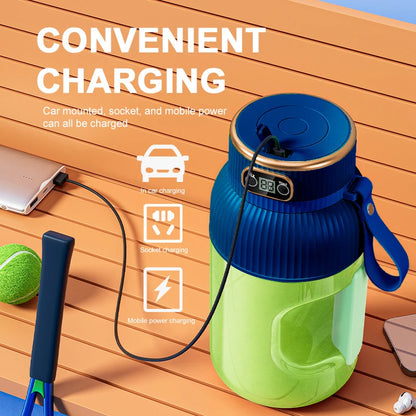 1000ML Portable USB Juicer Blender – Citrus Smoothie Cup for Travel & Home