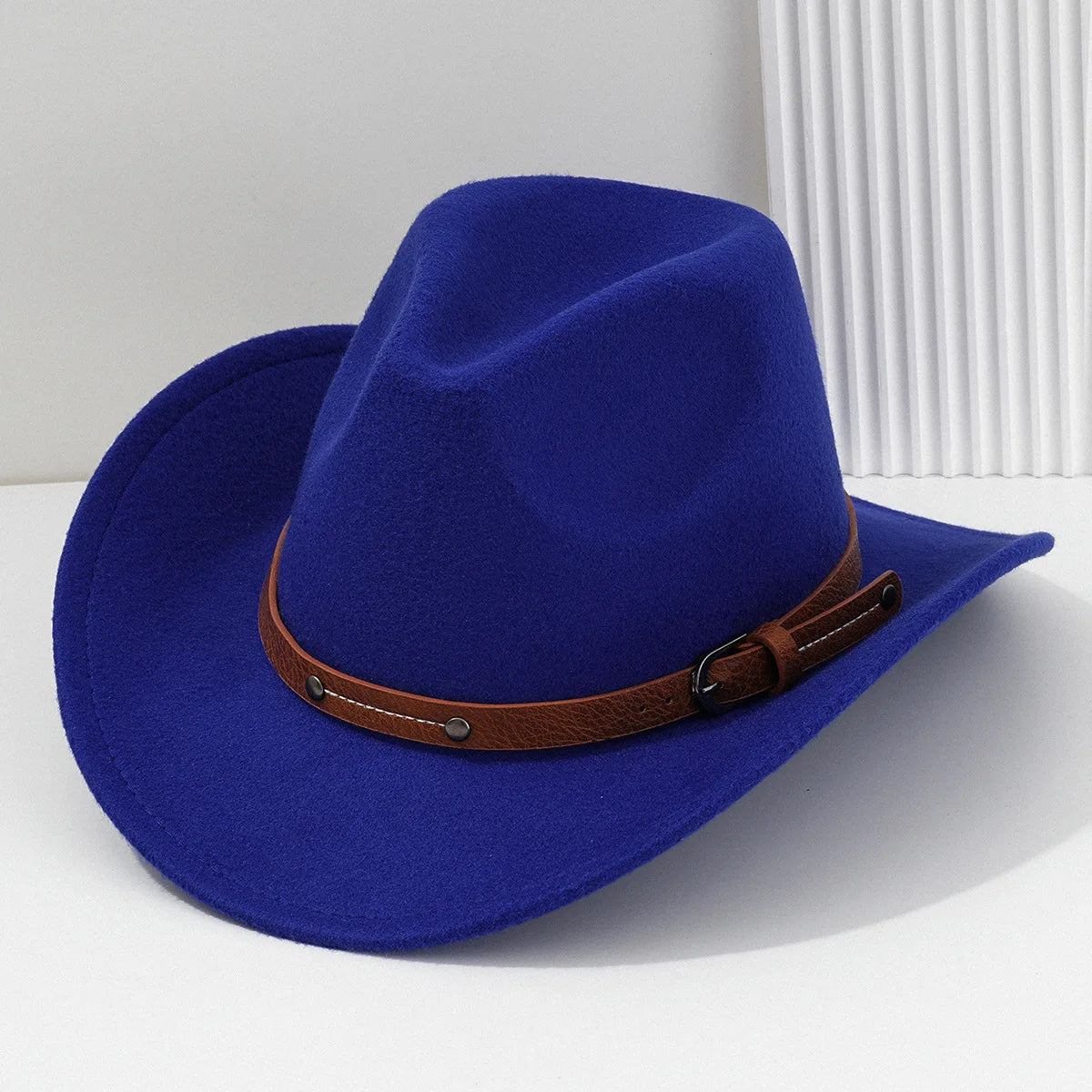 Wool fedora hat by R.E.D. Shopping featuring a classic unisex style, perfect for all seasons, shown in a neutral color.