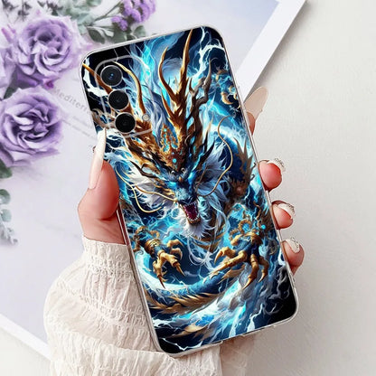 Luxury Painted Soft Silicone Case for Oppo A74 5G – Shockproof Back Cover