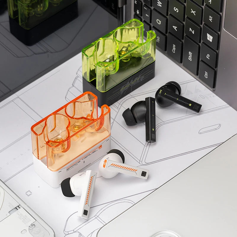 MOONDROP Space Travel 2 TWS Earbuds – HiFi ANC, Bluetooth 6.0, Low-Latency Game Mode, SBC/AAC