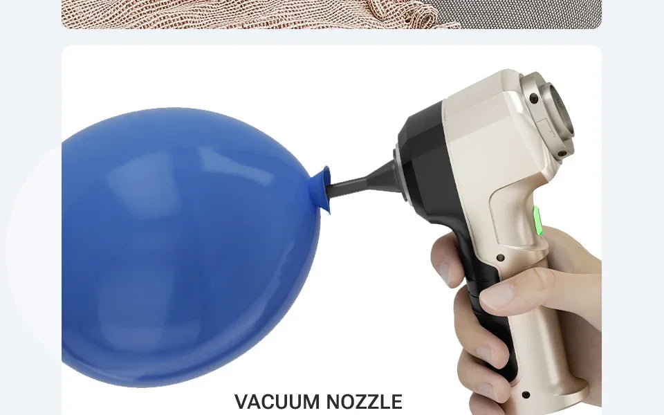 Portable R.E.D. Shopping SZUK 100W handheld vacuum cleaner with 15KPa suction, 3-in-1 wireless design for car and home cleaning.