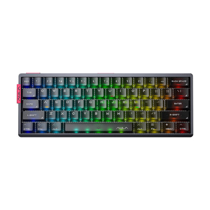 AULA AG60 60% Wired CNC Aluminum Mechanical Gaming Keyboard – 8000Hz Polling, RGB, 61-Key