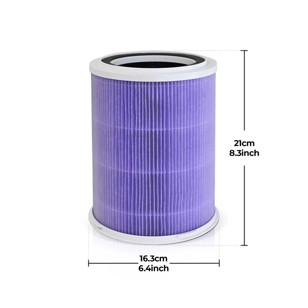 2-in-1 Air Purifier with Humidifier – H13 True HEPA Filter, Covers up to 60m², 24W