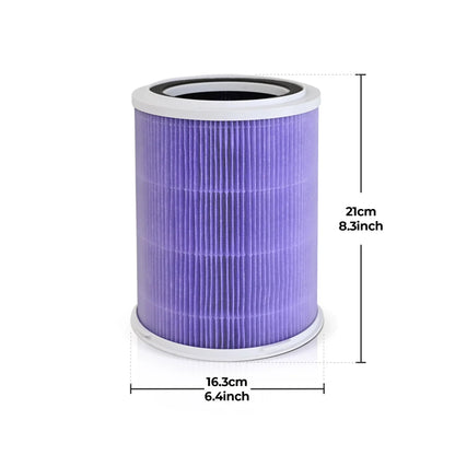 2-in-1 Air Purifier with Humidifier – H13 True HEPA Filter, Covers up to 60m², 24W