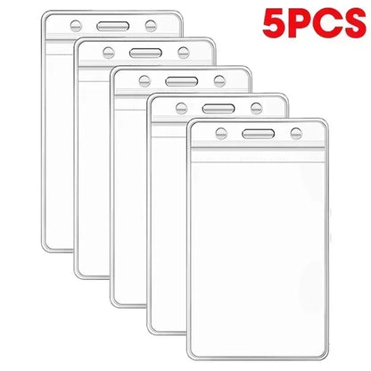Waterproof Transparent Plastic Card Sleeve Protectors