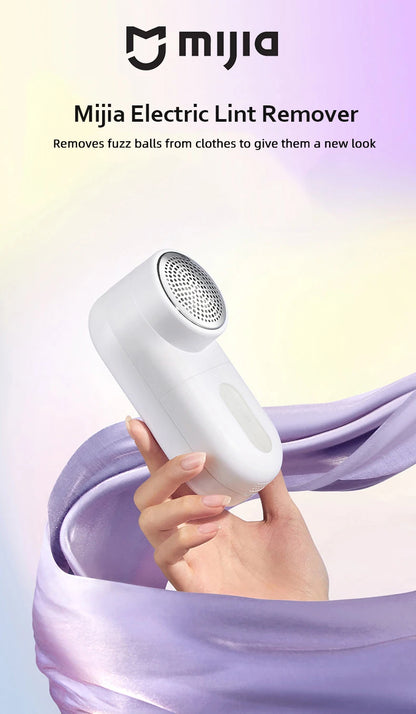 Mijia Electric Lint Remover & Cutter — USB Charging, Portable Clothes Hair Ball Trimmer