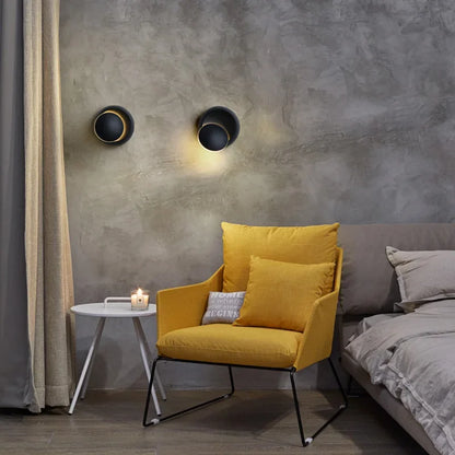 Xiaomi Mijia 6W LED Wall Sconce – 360° Rotatable, Rechargeable, Dimmable Bedside Lamp for Bedroom & Loft