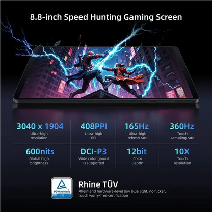 Lenovo Legion Y700 2025 – 8.8" 165Hz Gaming Tablet, Snapdragon 8 Elite, 7600mAh