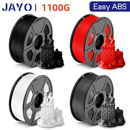 R.E.D. Shopping JAYO Easy ABS 3D printer filament 1.75mm, 1kg spool, suitable for FDM 3D printers with excellent toughness