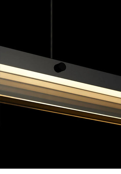Modern Minimalist Style LED Chandelier for Living Dining Room Kitchen Office Desks Bar Home Decoration Hanging Light Fixture
