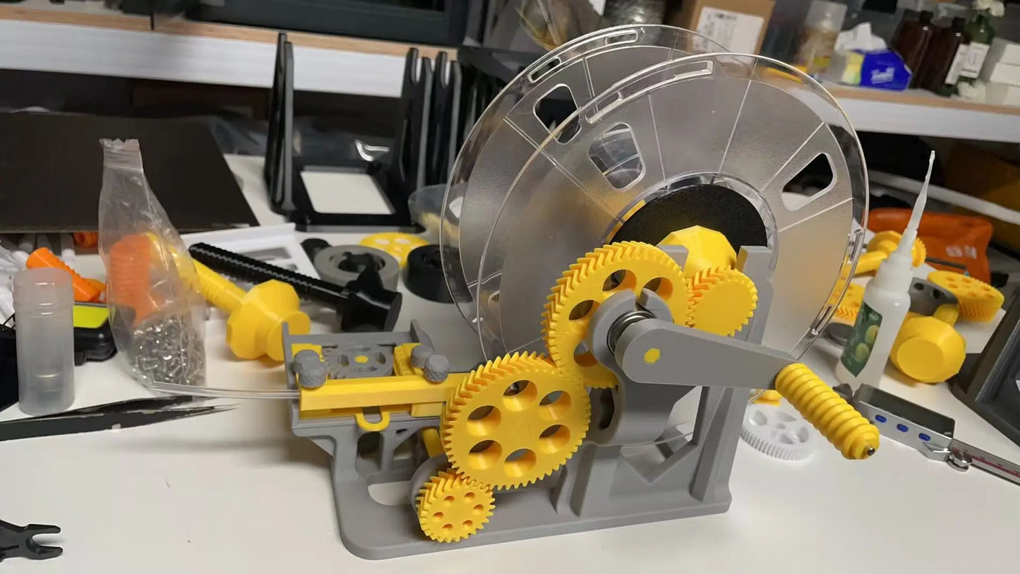 Filament Spool Winder for Bambu Lab P1S / X1 / X1C / P1P Assembled Filament Spool Switcher for Bambu AMS UPGRADED Accessories
