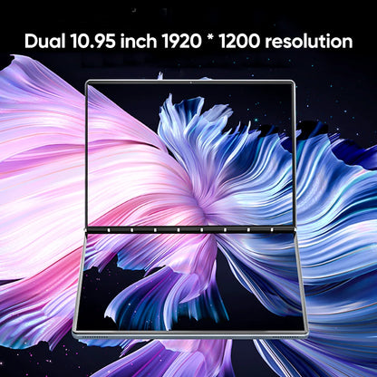 Topton Dual Screen Laptop 10.95" — Intel i3-1215U / N100, IPS Touch, WiFi 6, Windows 11