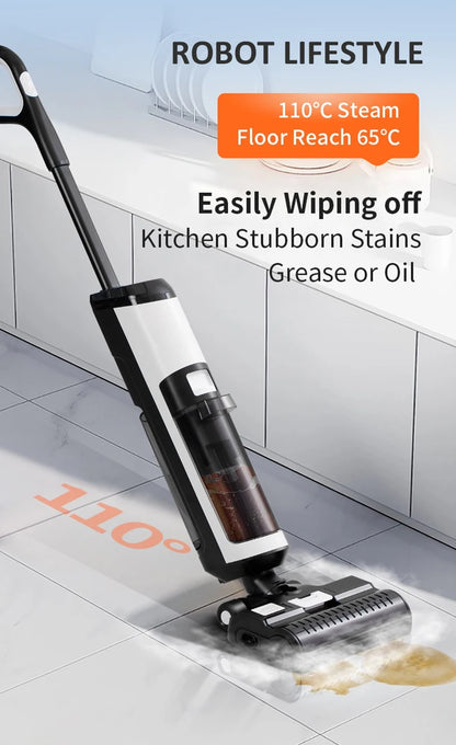 RL9Max Cordless Handheld Wet & Dry Vacuum Cleaner 14000Pa – Self-Heating Brush