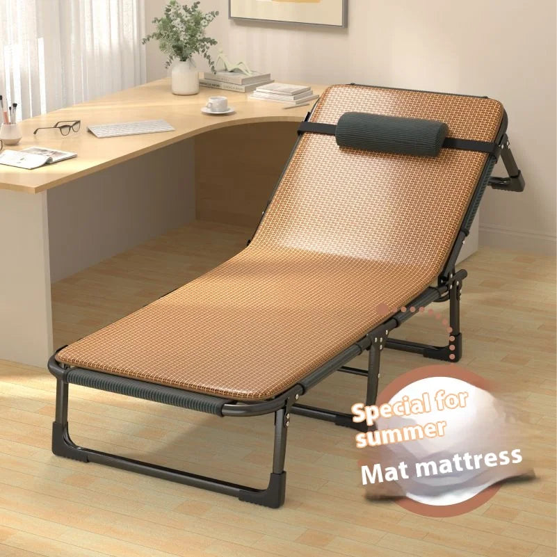 GIANXI Foldable Outdoor Recliner Bed – Lightweight Portable Camping Lounger, Easy Storage
