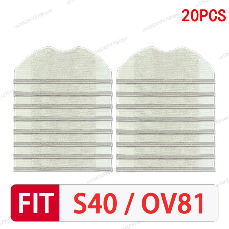 Xiaomi S40 / OV81 Robot Vacuum Spare Parts – Brush, Filter, Mop & Dust Bag