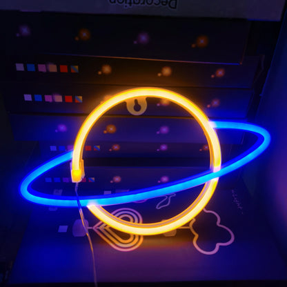 LED Neon Sign – USB/Battery Powered, Customizable, Bar & Bedroom Wall Decor