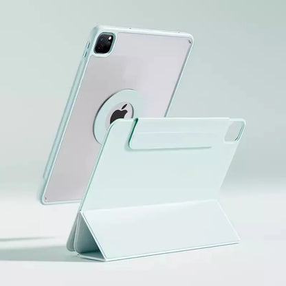 SZEGYCHX 720° Rotating iPad Case | PU Leather | Magnetic | Fits Pro, Air, Mini, iPad 7–11th Gen