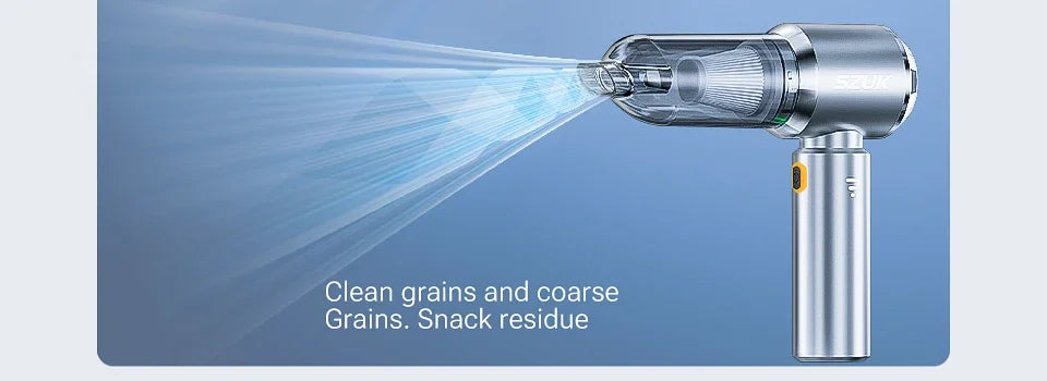 Cordless Car & Home Vacuum Cleaner – Strong Suction Portable Handheld Dust Blower