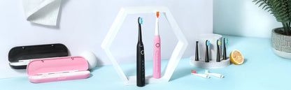 Fairywill FW-D7 Sonic Electric Toothbrush | 5 Modes | USB | Smart Timer | Travel Case