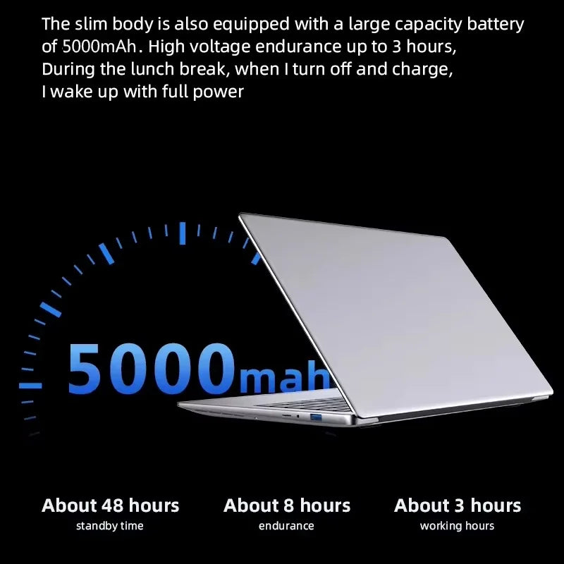 2026 Ultra Slim Gaming Laptop 14.1" – Intel Core i9 10980HK, 16GB RAM, up to 2TB SSD, 4K, Windows 11 Pro