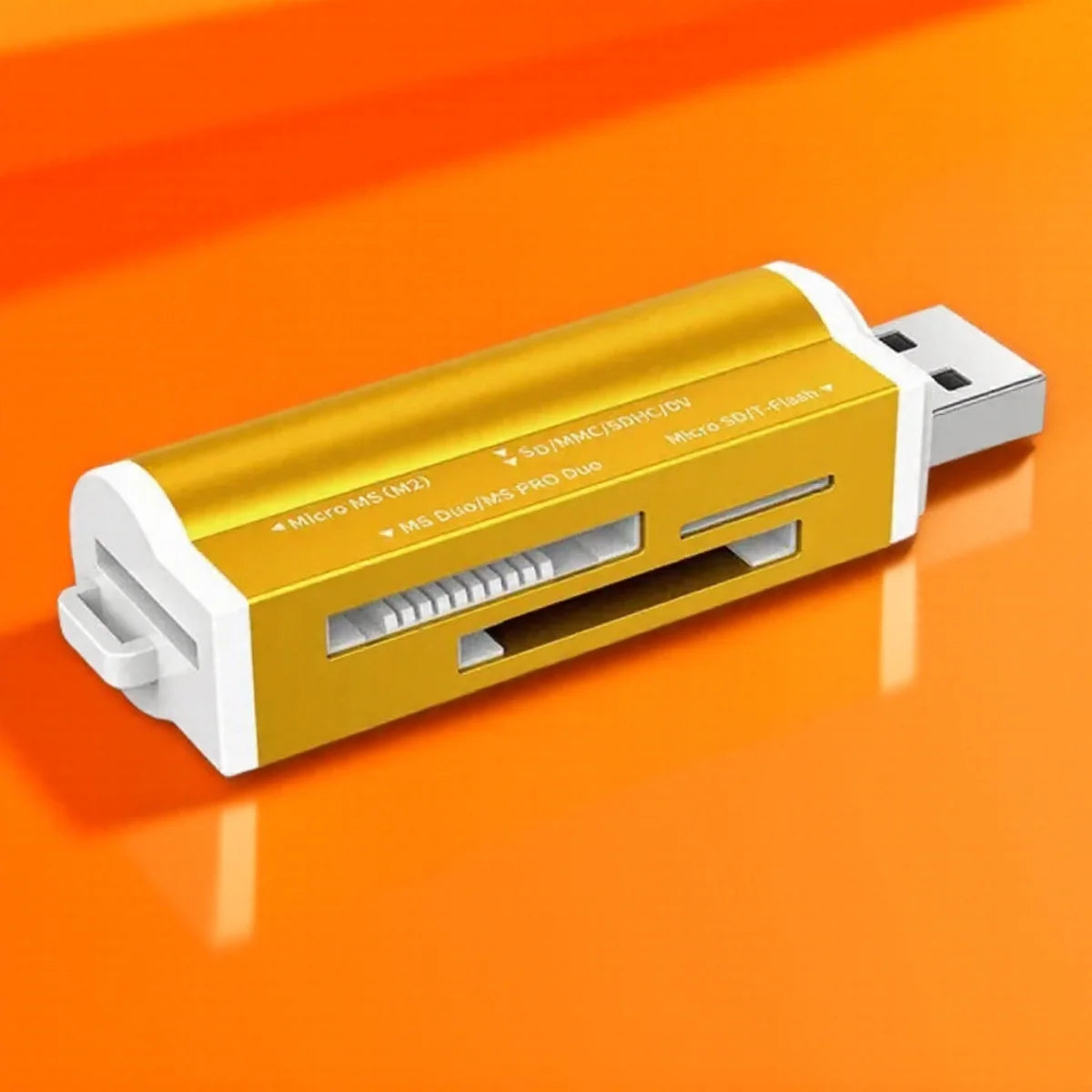 All-in-One USB 2.0 Card Reader – SD, TF, Micro SD, MMC, MS Pro