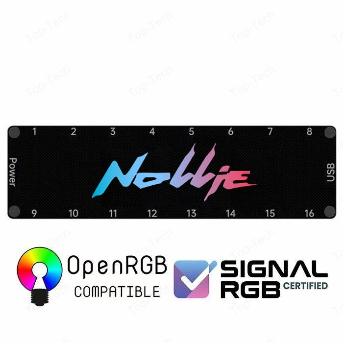5V 3PIN ARGB Controller Hub – 8/16-Way Splitter, SignalRGB & OpenRGB Support, SATA Power
