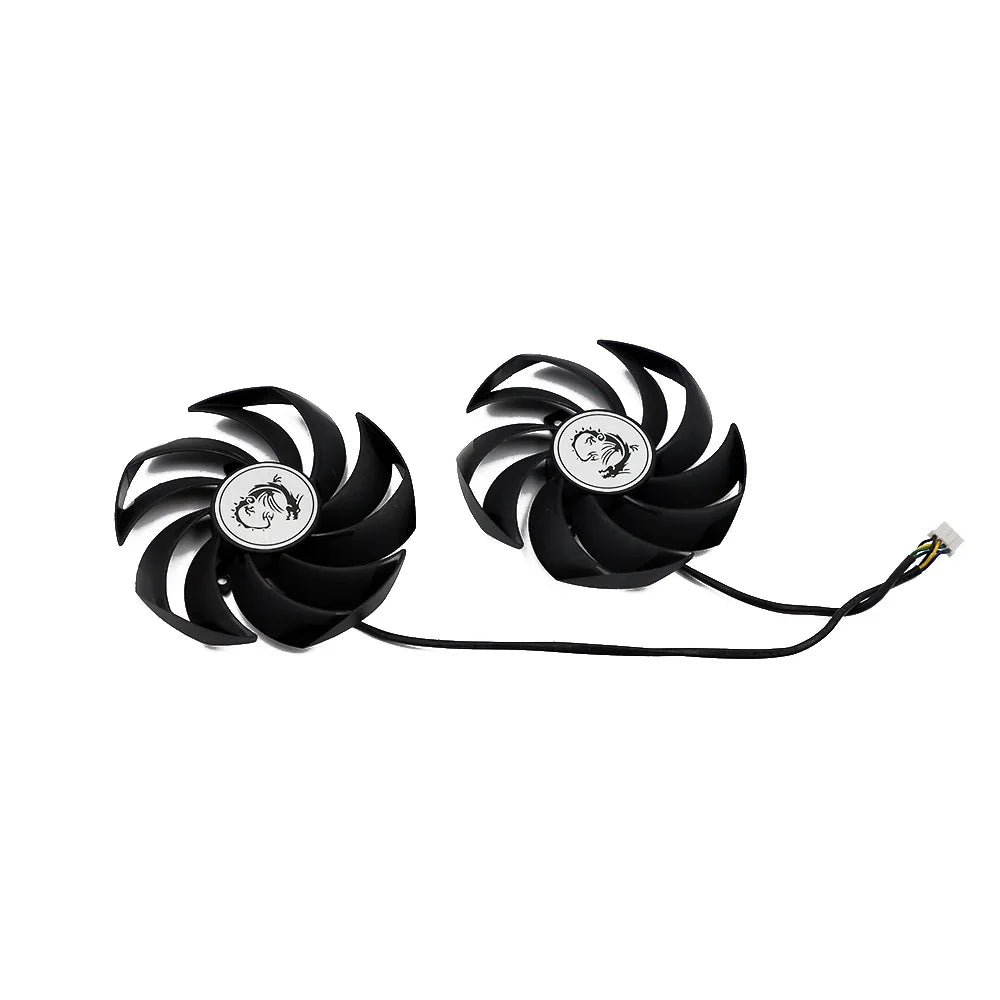 MSI RTX 3080 3090 3070 3060 Ti Gaming X Trio GPU Replacement Fan – PLD09210S12HH 90mm 4-Pin