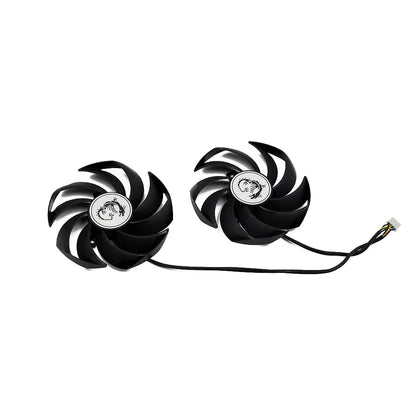 MSI RTX 3080 3090 3070 3060 Ti Gaming X Trio GPU Replacement Fan – PLD09210S12HH 90mm 4-Pin