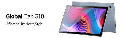 10.1" Android 12 Tablet – Octa Core, 8GB RAM, 128GB, 4G LTE, Dual SIM, GPS, Google Play