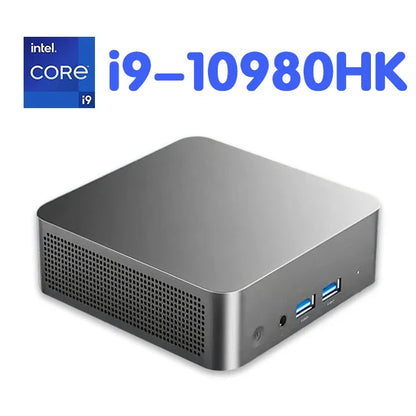Mini PC Gamer Intel Core i9-10980HK – Windows 11 Pro, WiFi 6, 4K, Compact Gaming Desktop