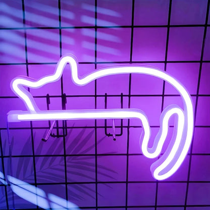 LED Neon Sign – USB/Battery Powered, Customizable, Bar & Bedroom Wall Decor