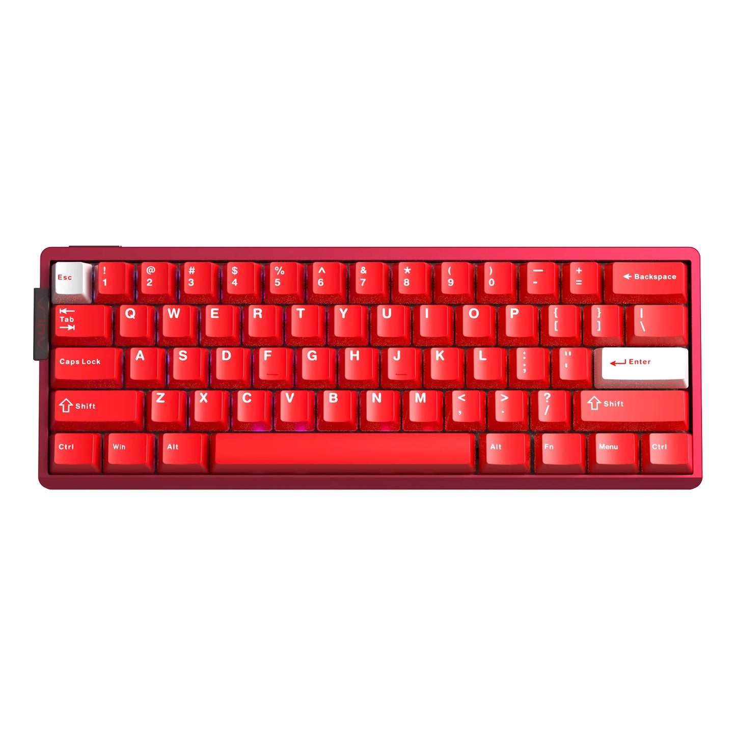 AULA AG60 60% Wired CNC Aluminum Mechanical Gaming Keyboard – 8000Hz Polling, RGB, 61-Key