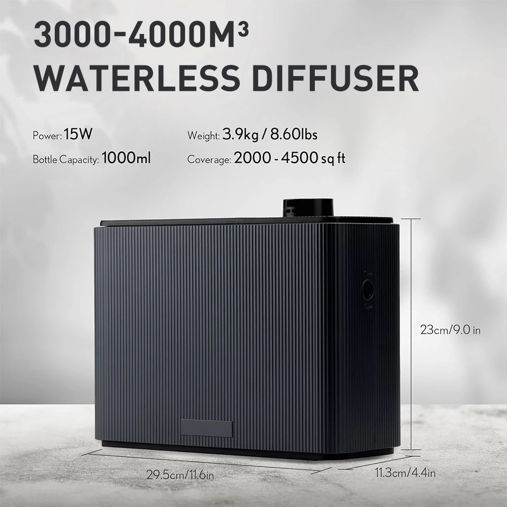 NAMSTE 4000m³ Smart Fragrance Diffuser – Bluetooth Timing Scent Air Machine for Home, Hotel & Spa