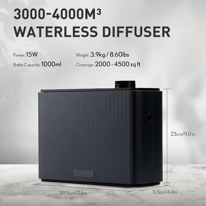 NAMSTE 4000m³ Smart Fragrance Diffuser – Bluetooth Timing Scent Air Machine for Home, Hotel & Spa