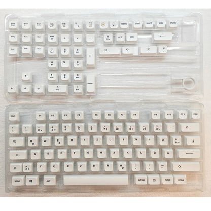 XDA PBT Keycaps 120 Keys – Korean/Russian/French/German, DIY Mechanical Keyboard