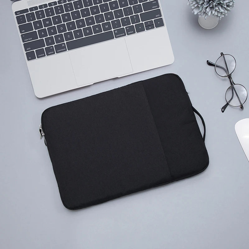 Denim Laptop Sleeve Bag 12"-15.6" — MacBook Air M1 M2, Lenovo, Dell, HP, Huawei, Xiaomi