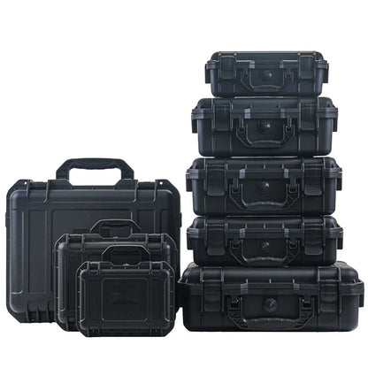 Waterproof Hard Carry Case with Pre-Cut Sponge – Tool & Equipment Organizer