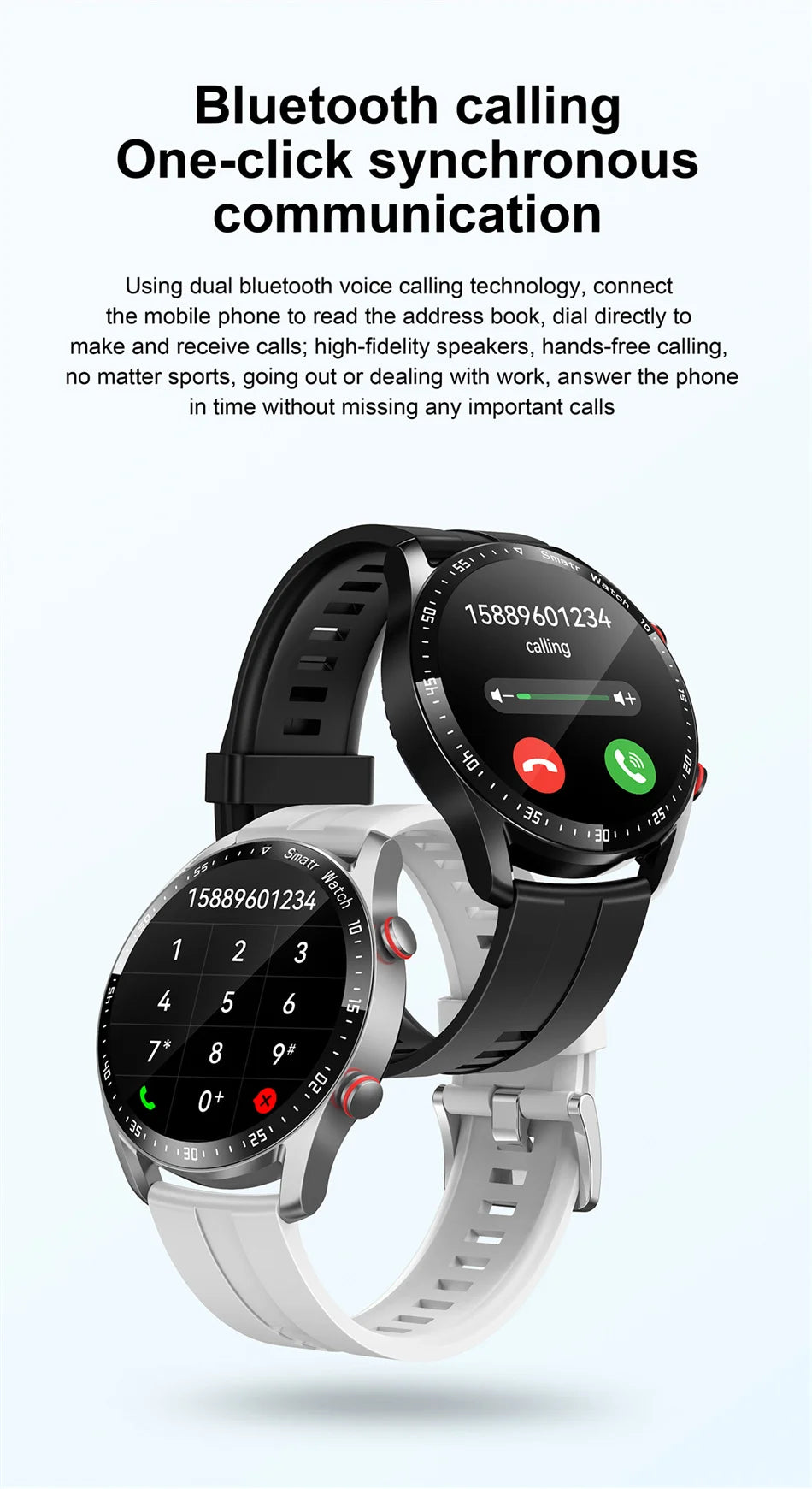 2026 Watch GT Series Smart Watch – ECG+PPG, GPS, HD Screen, BT Call, IP68 for Men & Women