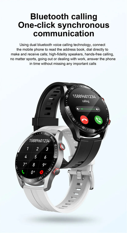2026 Watch GT Series Smart Watch – ECG+PPG, GPS, HD Screen, BT Call, IP68 for Men & Women