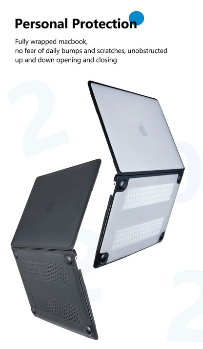 MacBook Case Air 13/15, Pro 13/14/16 | M1-M5 2024-2026 | Hard Shell Cover