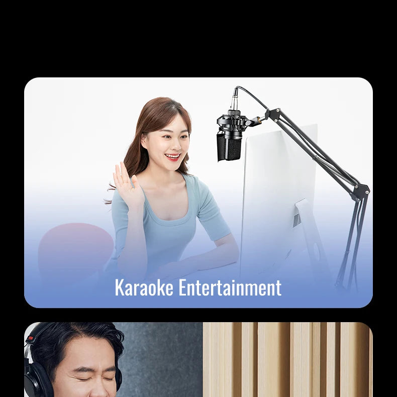 TAKSTAR SM-8B (2nd Gen) XLR Condenser Microphone – Studio Mic for Podcasting, Streaming & YouTube
