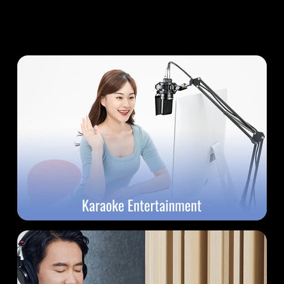 TAKSTAR SM-8B (2nd Gen) XLR Condenser Microphone – Studio Mic for Podcasting, Streaming & YouTube