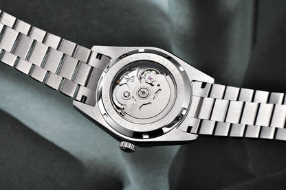 PAGANI DESIGN Men's Automatic Watch – 40mm, NH36A, AR Sapphire Glass, Date & Week, Gold Green