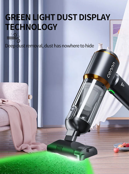 CENRR Mini Car Vacuum Cleaner – 998000Pa, Cordless, Handheld, Blower