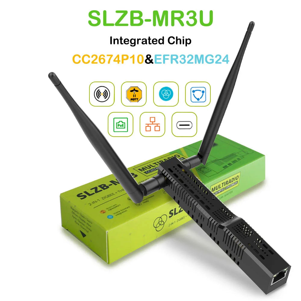 SMLIGHT SLZB-06 Zigbee 3.0 Gateway – Ethernet, USB & WiFi with PoE