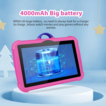 BDF Kids Tablet 7" – Quad Core, 4GB RAM, 64GB, Android, Educational