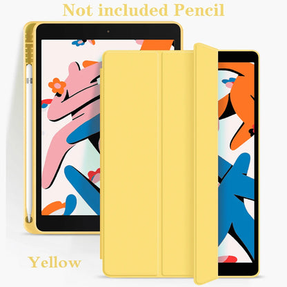 iPad Case with Pencil Holder – iPad 11th/10th/9th Gen, Air 4/5, Pro 11/12.9/13, Mini 5/6/7