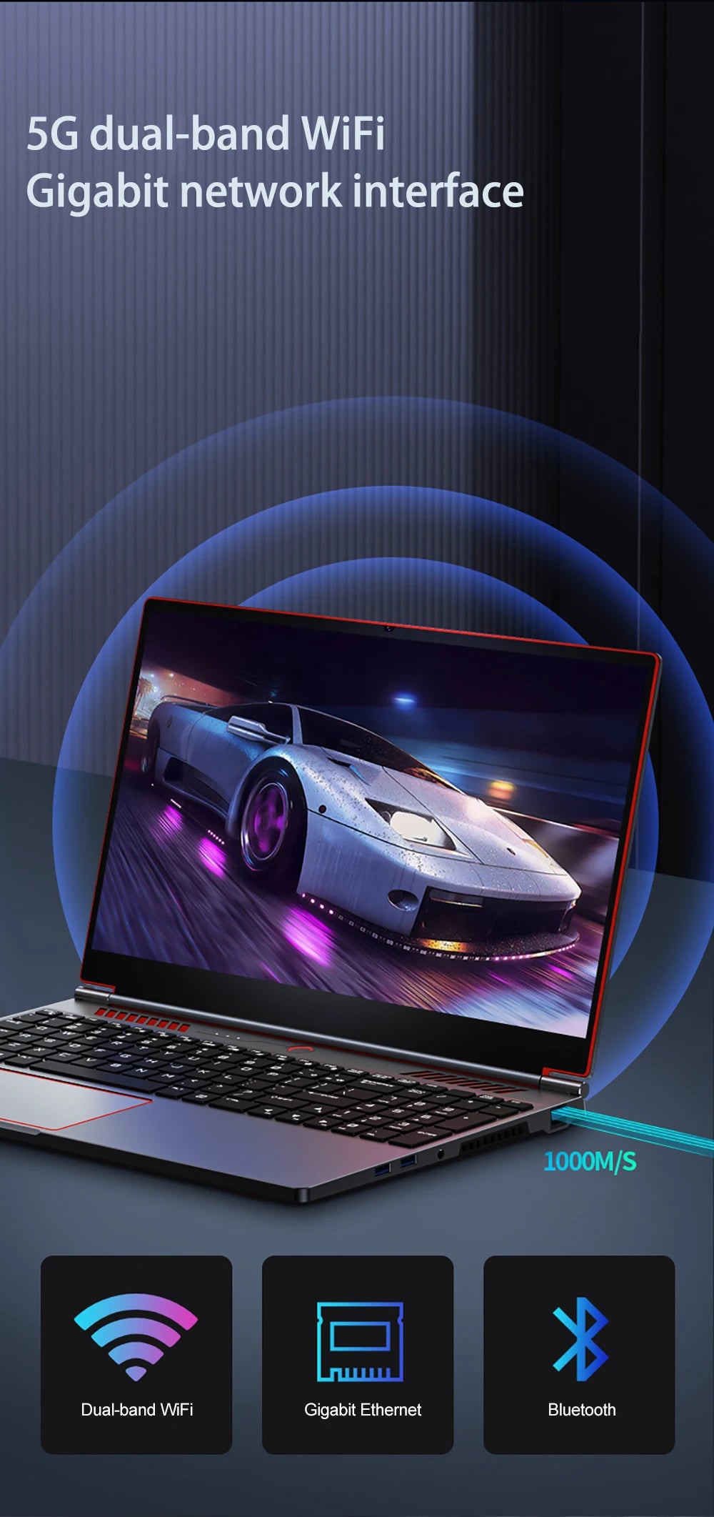 16" Gaming Laptop | Intel Core i9-13900HK | RTX 4050 6G | 16/32GB DDR5 | Up to 2TB NVMe | Win 11