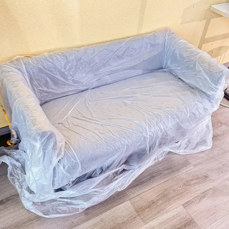 Disposable Self-Adhesive Dustproof Film – Cuttable Furniture & Room Cover