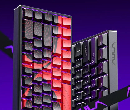 R.E.D. Shopping Aula Win68 HE magnetic switch mini RGB wired gaming keyboard for PC gamers with hot-swappable keys
